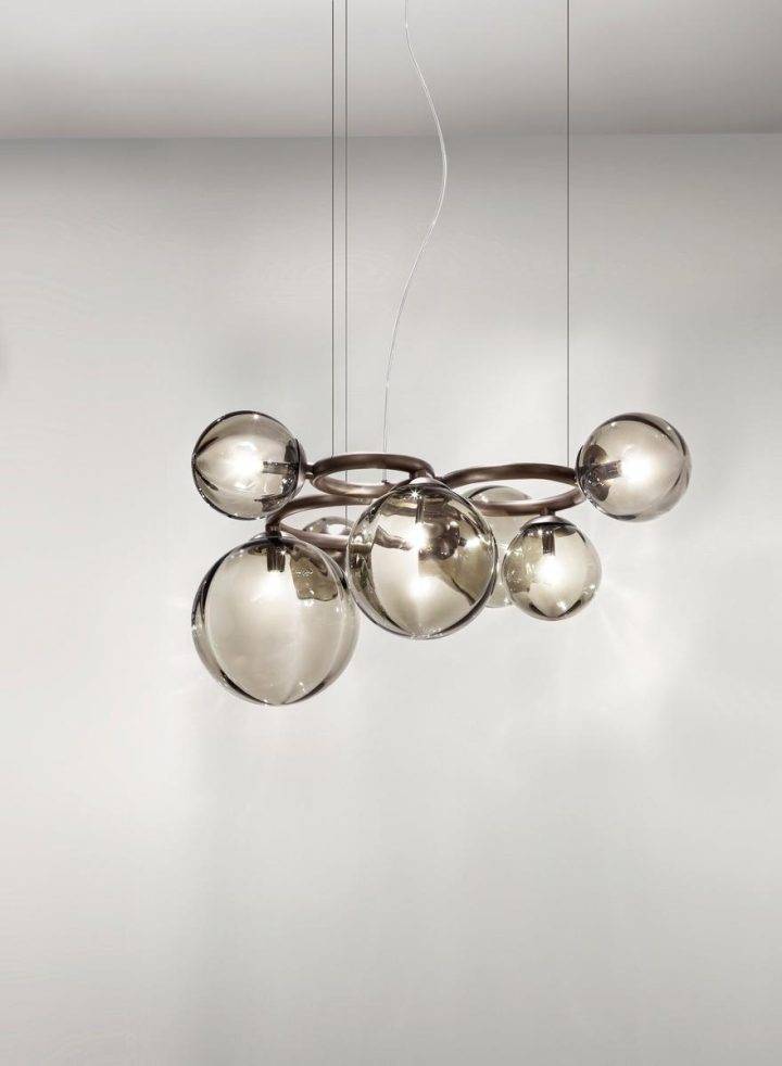 Puppet Ring Sp Pendant Lamp, Vistosi