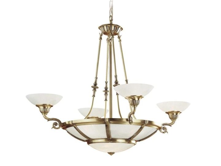 Raffaello 1999/6+4 Pendant Lamp, Possoni Illuminazione