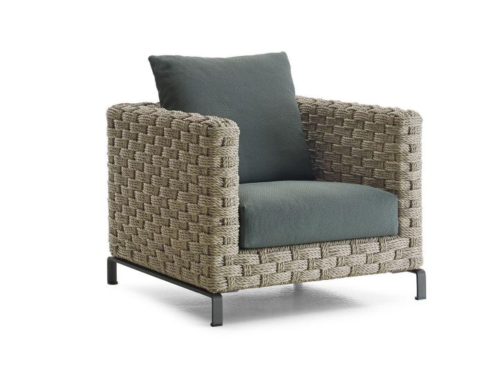 Ray Outdoor Natural Garden Armchair, B&B Italia