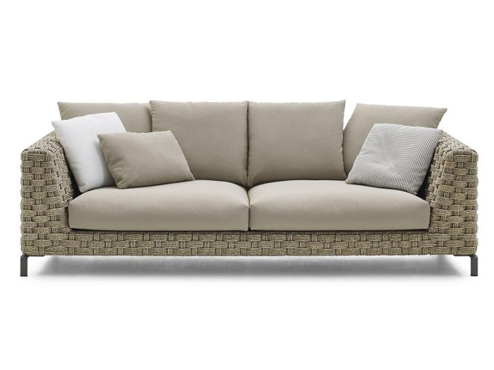 Ray Outdoor Natural Garden Sofa, B&B Italia