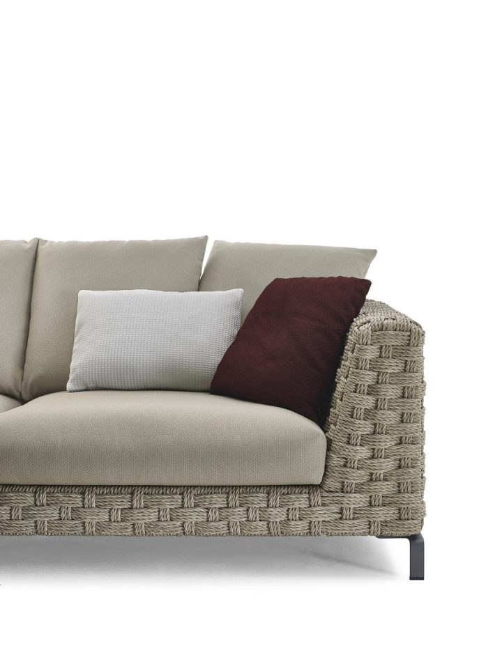 Ray Outdoor Natural Garden Sofa, B&B Italia