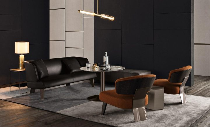 Reeves Lounge Sofa, Minotti