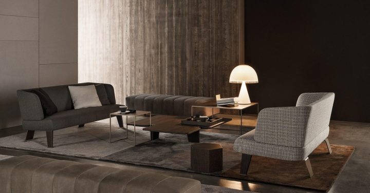 Reeves Lounge Sofa, Minotti