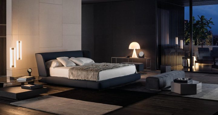 Reeves Bed, Minotti