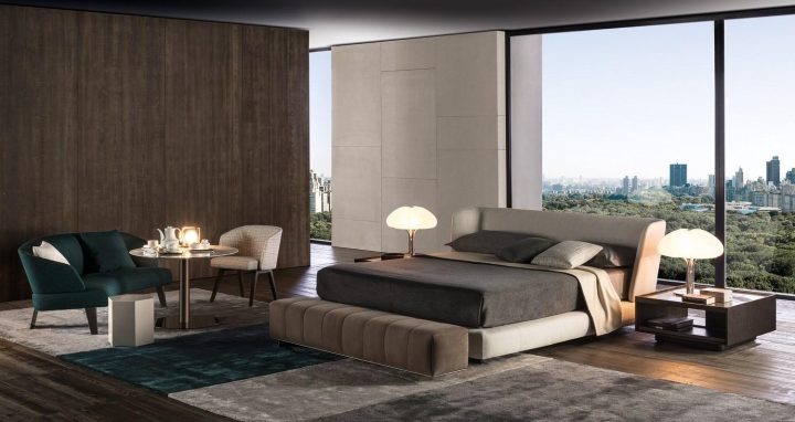 Reeves Bed, Minotti