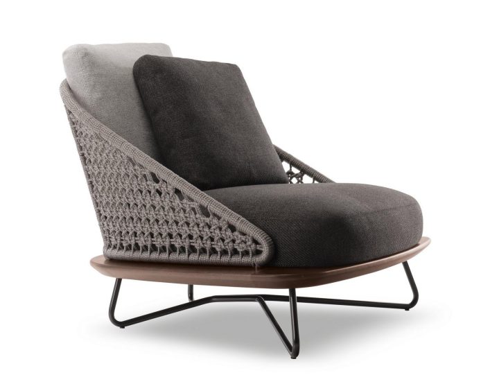 Rivera Armchair Garden Armchair, Minotti