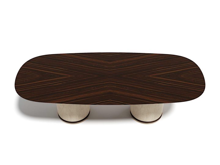 Rock Oval Table, Capital Collection