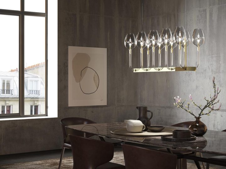 Rosè 3050/l10 Pendant Lamp, Italamp