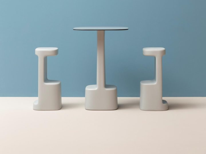 Serif Garden Stool, Pedrali