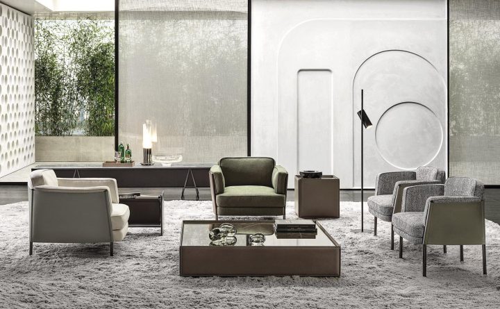 Shelley Armchair, Minotti