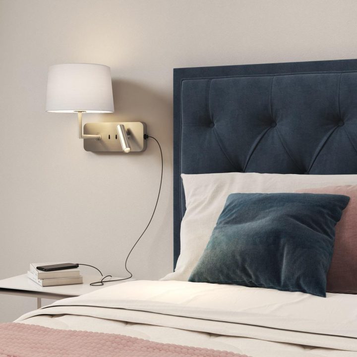 Side By Side Grande Usb Wall Lamp, Astro Lighting