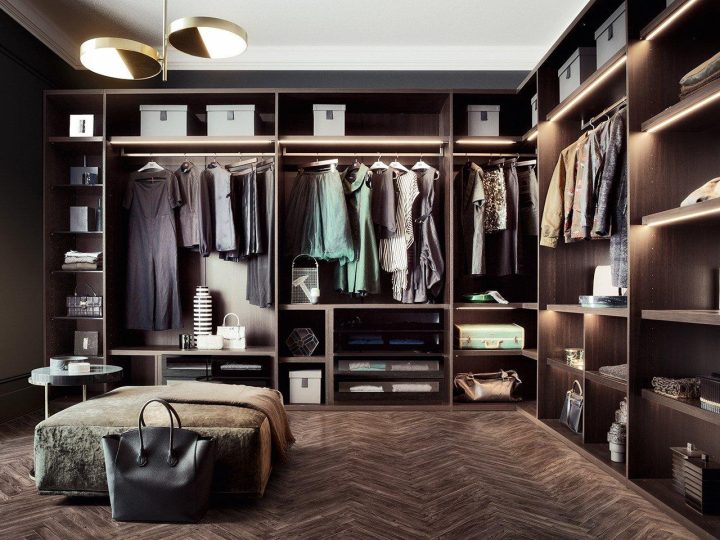 Sipario Walk In Closet, Pianca