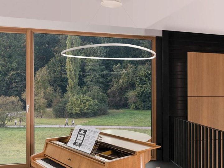 Slim Delta Pendant Lamp, Sattler