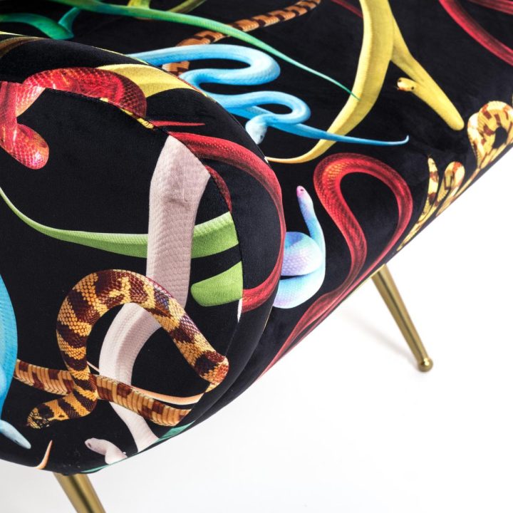 Snakes Armchair, Seletti