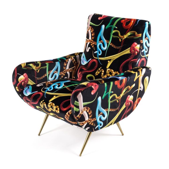 Snakes Armchair, Seletti