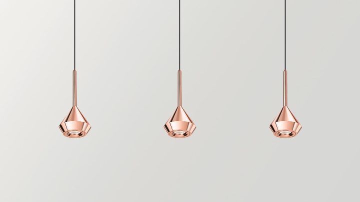 Spin 3 Surface Pendant Lamp, Arkoslight