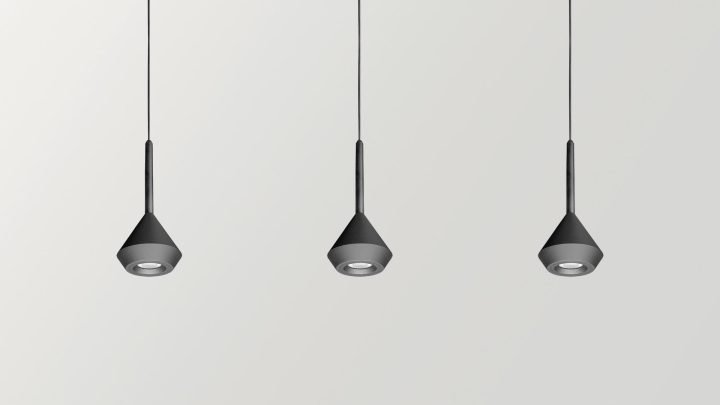 Spin 3 Surface Pendant Lamp, Arkoslight