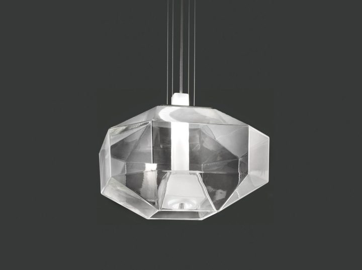 Stone Sp Pendant Lamp, Vistosi