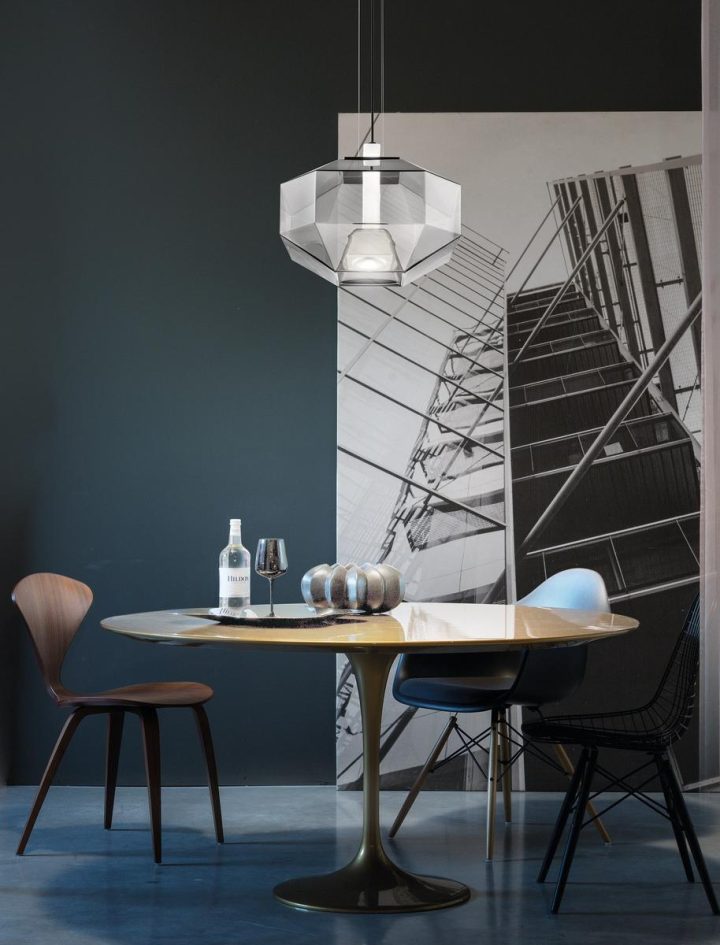 Stone Sp Pendant Lamp, Vistosi