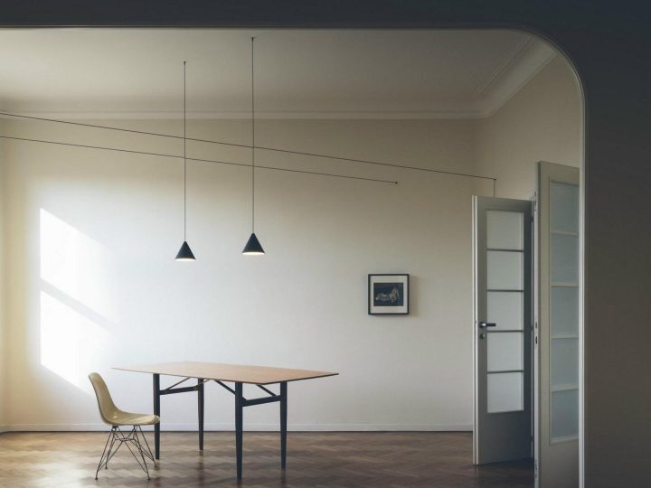 String Light Cone Head Pendant Lamp, Flos