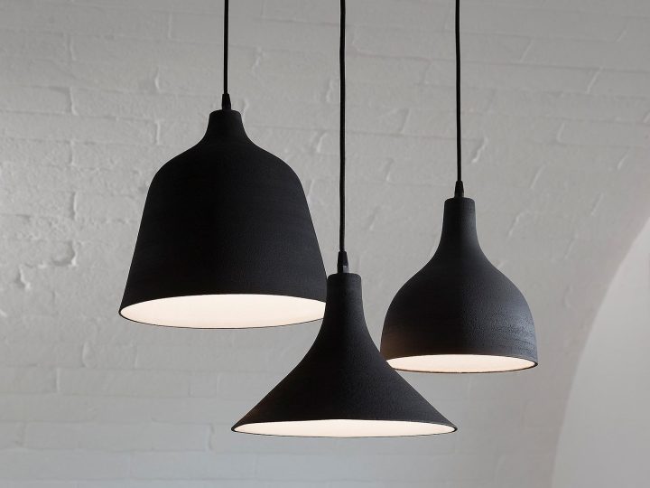 T Black Pendant Lamp, Karman