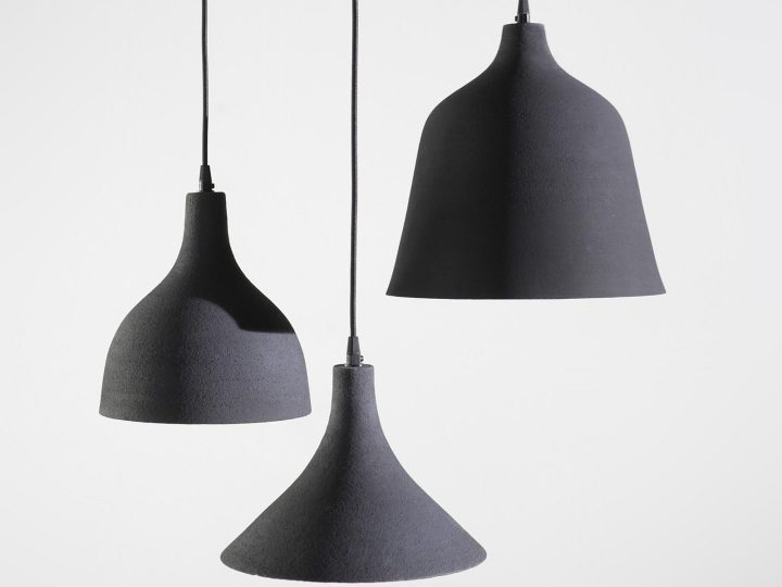 T Black Pendant Lamp, Karman