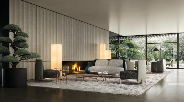 Tape Armchair, Minotti