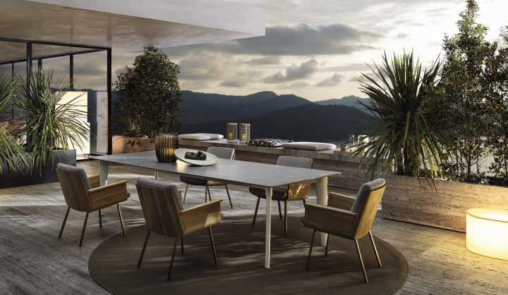 Terrace Garden Table, Minotti