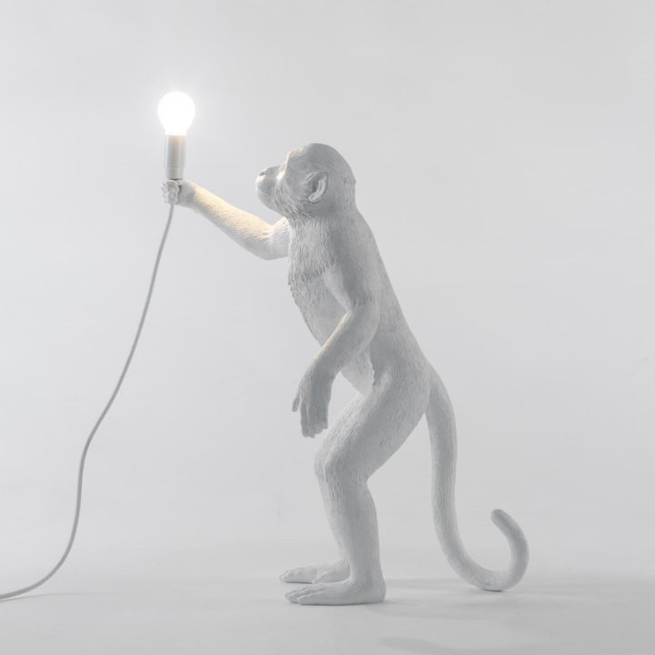 The Monkey Lamp Standing Outdoor Floor Lamp, Seletti