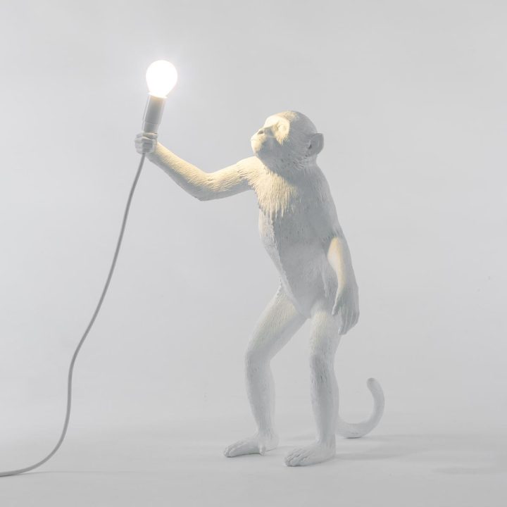 The Monkey Lamp Standing Outdoor Floor Lamp, Seletti