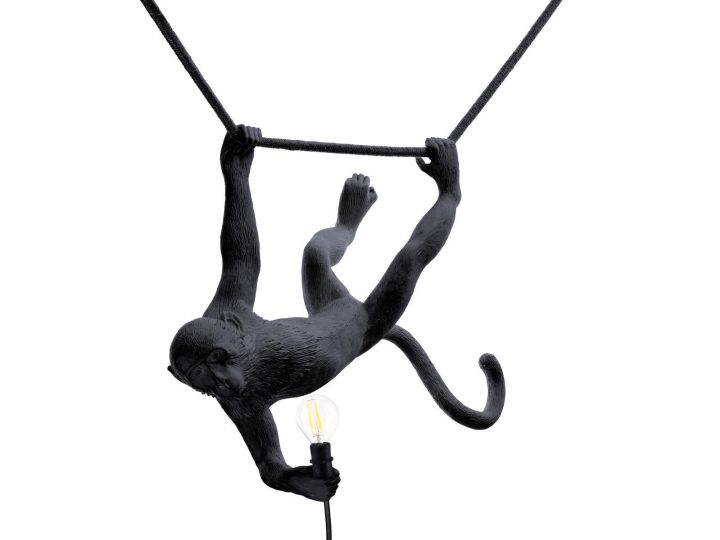 The Monkey Lamp Swing Outdoor Pendant Lamp, Seletti