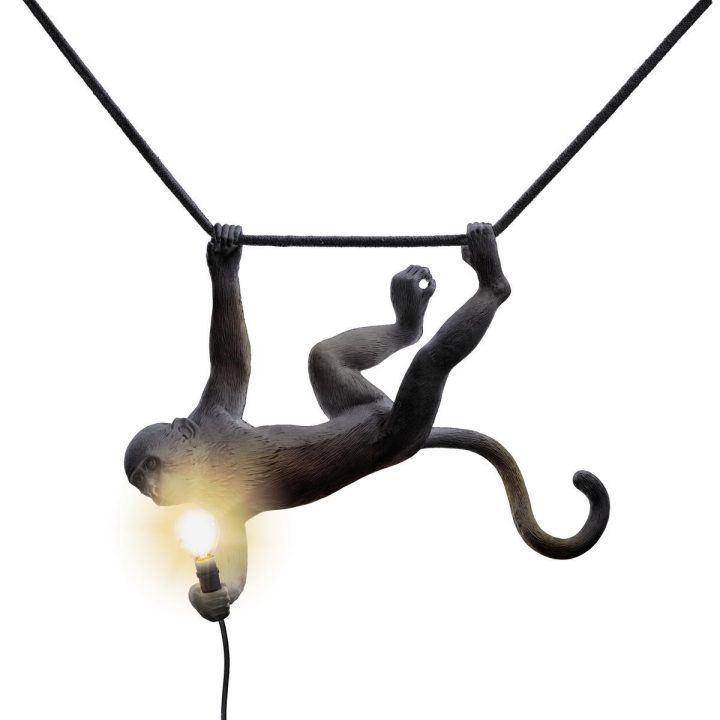 The Monkey Lamp Swing Outdoor Pendant Lamp, Seletti