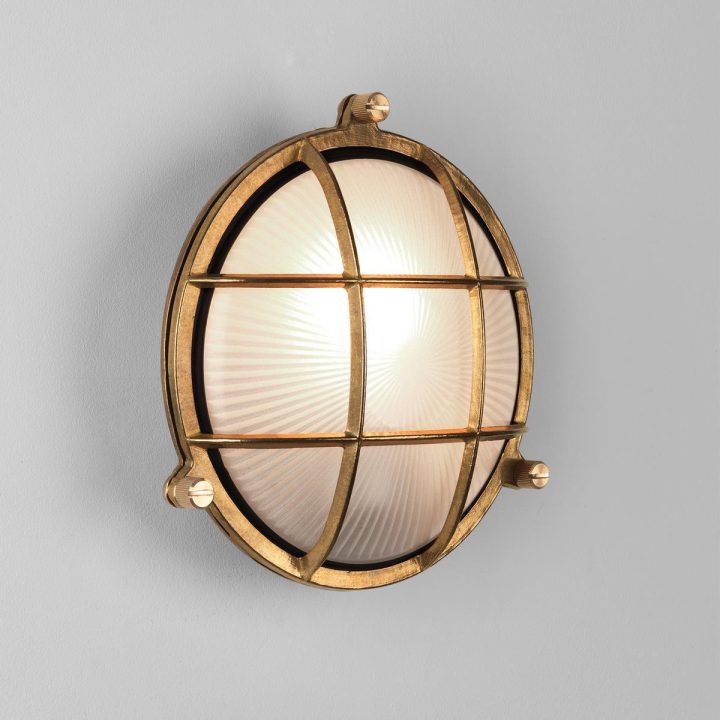 Thurso Round Outdoor Wall Lamp, Astro Lighting