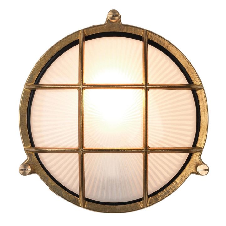 Thurso Round Outdoor Wall Lamp, Astro Lighting