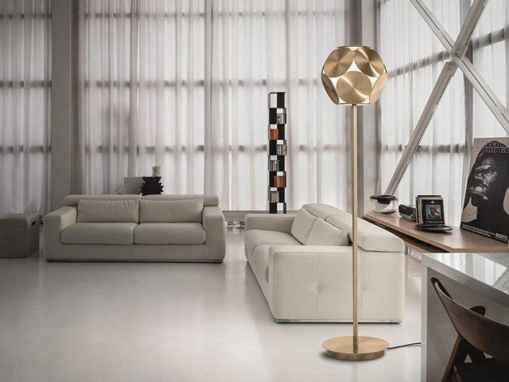 Timeo Stl Floor Lamp, Masiero