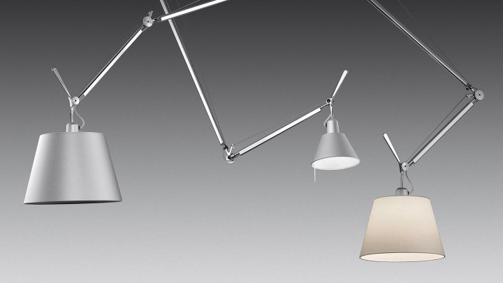 Tolomeo Decentrata Suspension Pendant Lamp, Artemide