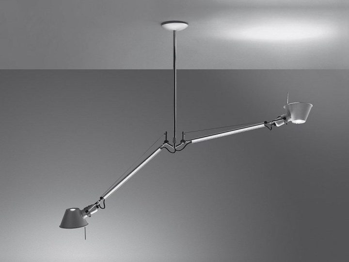 Tolomeo Due Bracci Suspension Pendant Lamp, Artemide