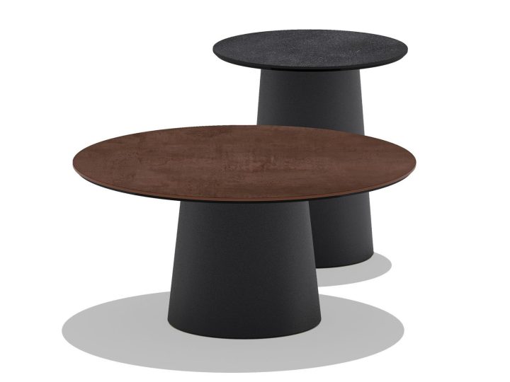 Totem Outdoor Garden Side Table, Sovet