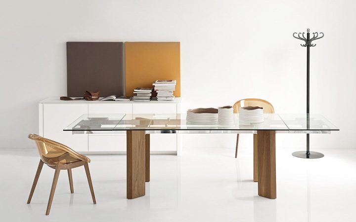 Tower Wood Table, Calligaris