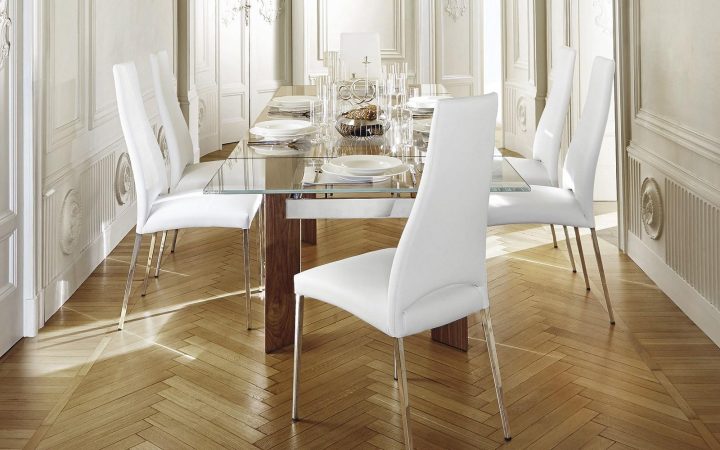 Tower Wood Table, Calligaris