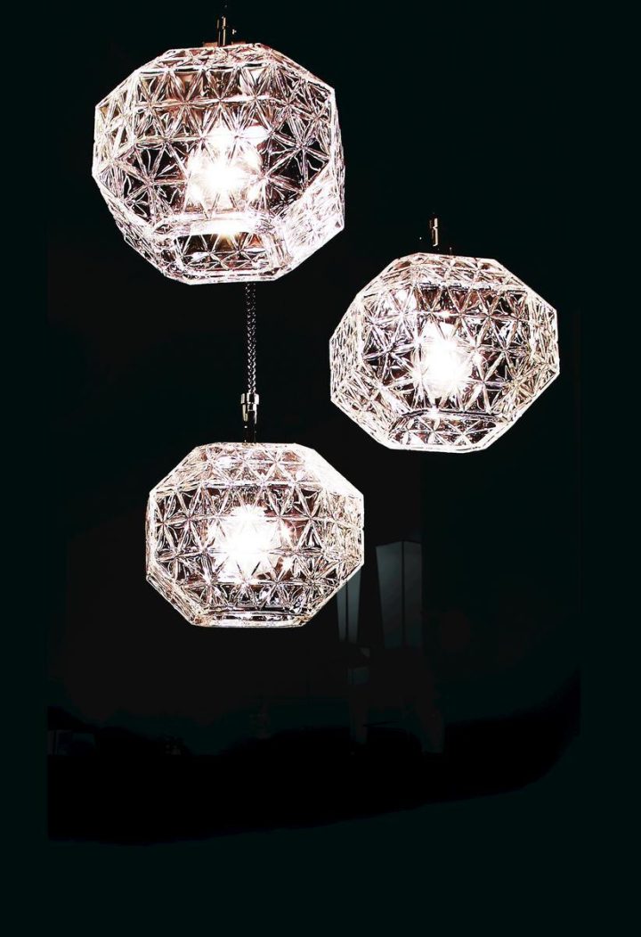 Treasure Cluster 3 Pendant Lamp, Contardi