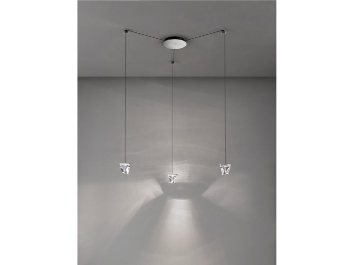 Tripla 3 Spots Pendant Lamp, Fabbian