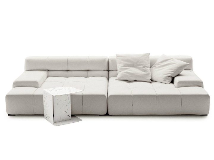 Tufty Time Leather Sofa, B&B Italia