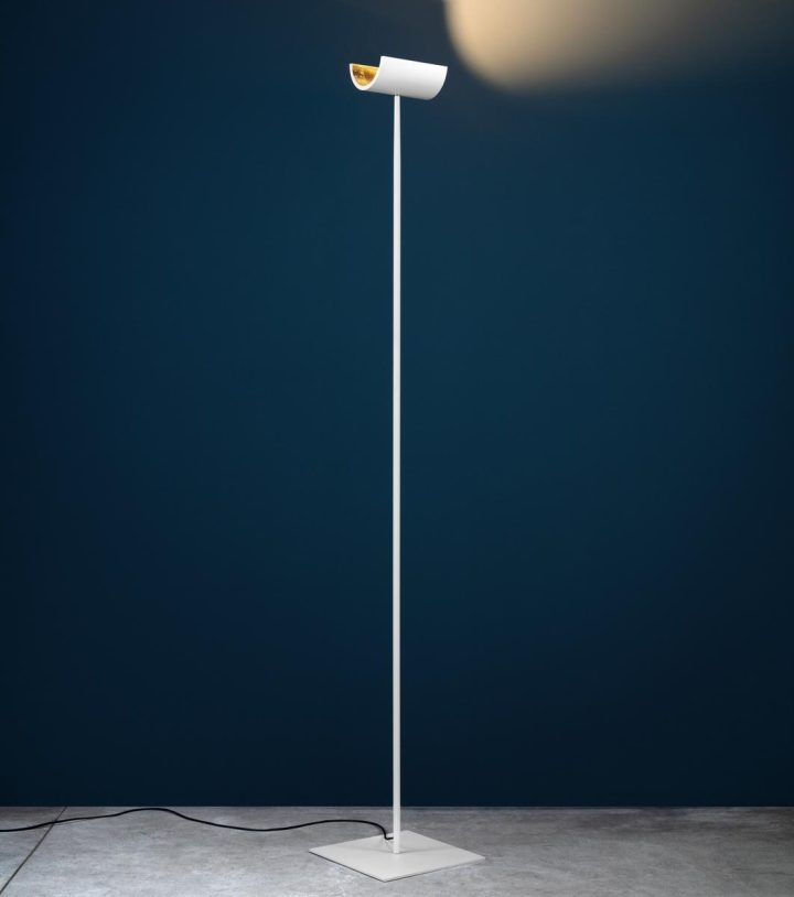 U. F Up Floor Lamp, Catellani & Smith