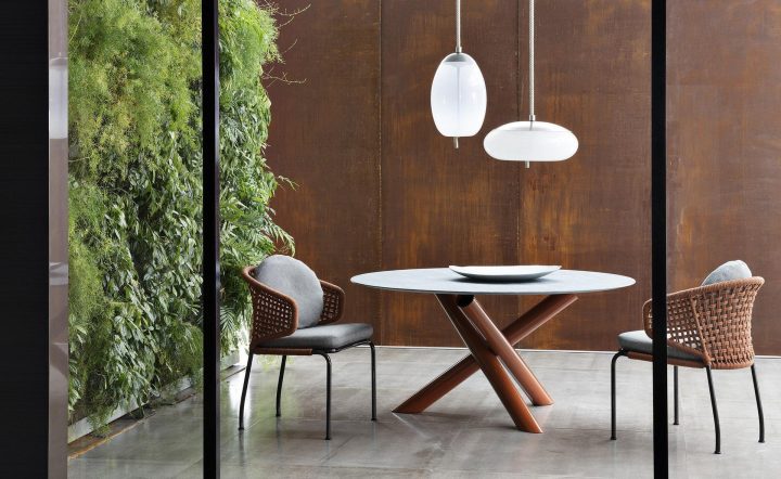 Van Dyck Outdoor Garden Table, Minotti