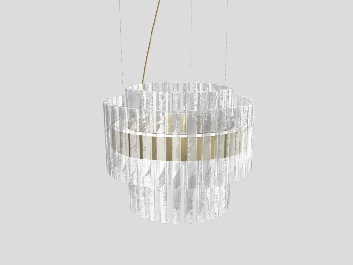 Vegas S Rd 60 Db Pendant Lamp, Masiero