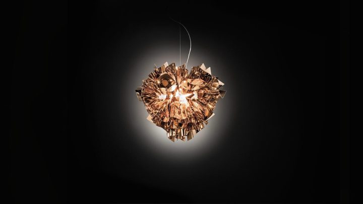 Veli Copper Pendant Lamp, Slamp