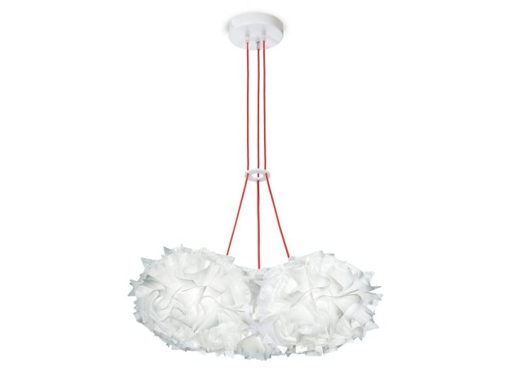 Veli Mini Trio Couture Pendant Lamp, Slamp