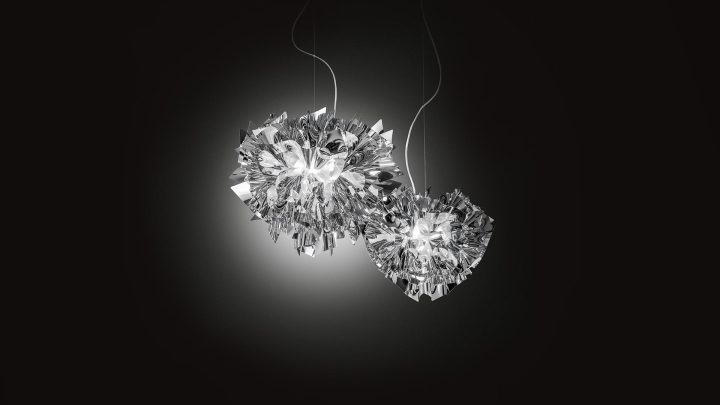 Veli Silver Pendant Lamp, Slamp