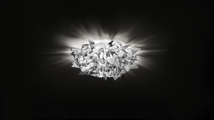 Veli Silver Wall Lamp, Slamp